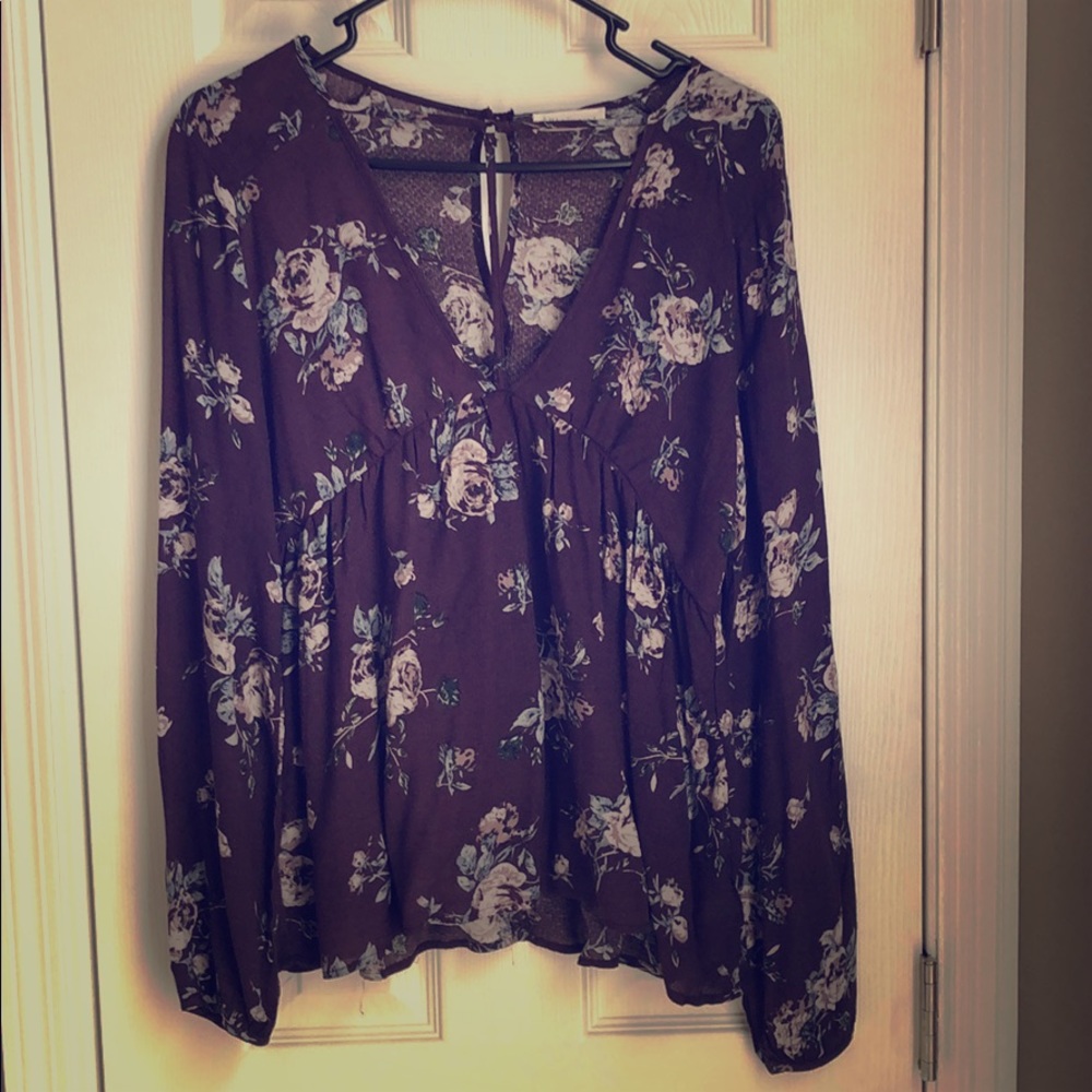 Never worn Purple Women’s Blouse